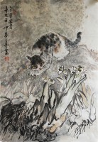 花鸟-猫