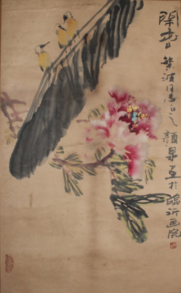 颜泉-花鸟