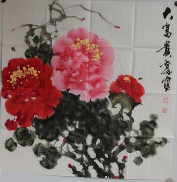于鲁俊--牡丹