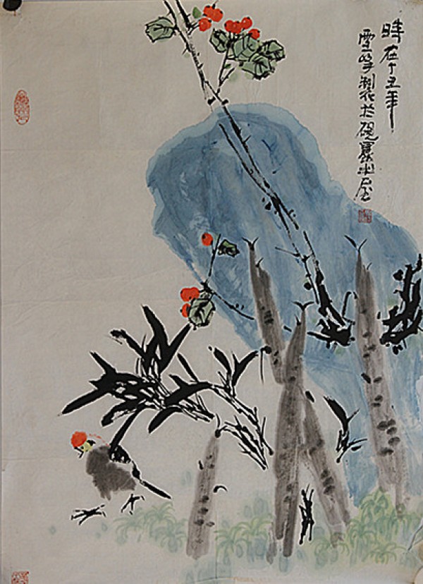刘雪峰-花鸟